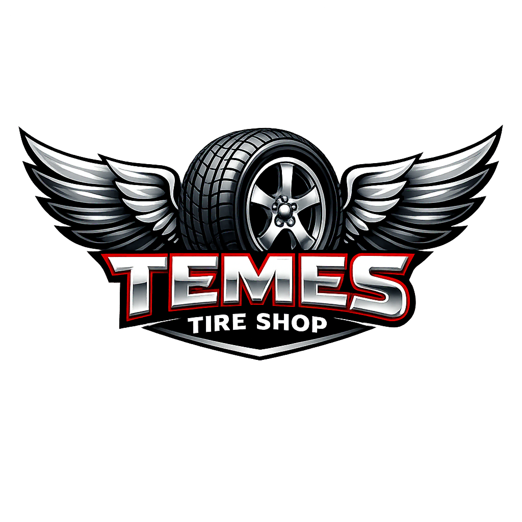 Teme’s Tire Shop Logo